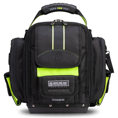 VETO PRO PAC MB5B SPECIAL OPS EXTRA LARGE METER BAG IN BLACK & HI-VIZ YELLOW (H:15" W:15" D:8") VPP10854