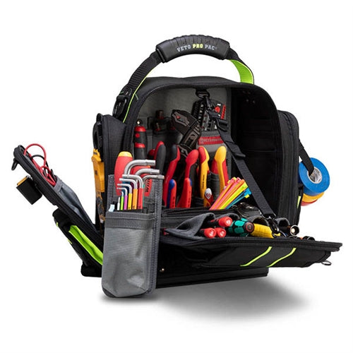 VETO PRO PAC MB5B SPECIAL OPS EXTRA LARGE METER BAG IN BLACK & HI-VIZ YELLOW (H:15" W:15" D:8") VPP10854