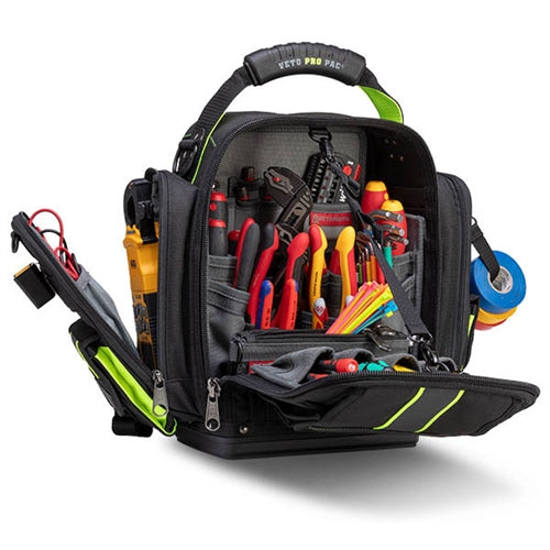 VETO PRO PAC MB5B SPECIAL OPS EXTRA LARGE METER BAG IN BLACK & HI-VIZ YELLOW (H:15" W:15" D:8") VPP10854