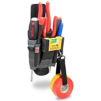 VETO PRO PAC MPX LEATHER BACKED COMPACT-SIZED TOOL POUCH    (H:9" W:5" D:3.5") VPP10652