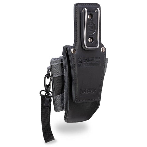 VETO PRO PAC MPX LEATHER BACKED COMPACT-SIZED TOOL POUCH    (H:9" W:5" D:3.5") VPP10652