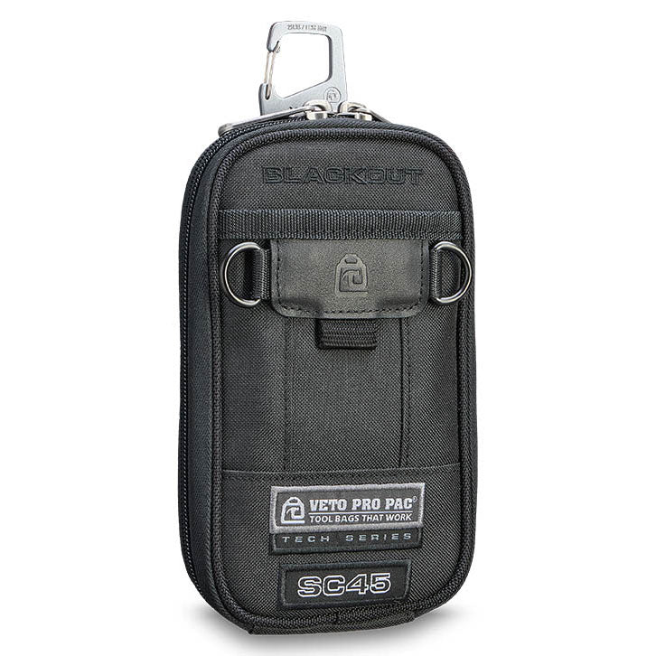 VETO PRO PAC SC45 BLACKOUT SMALL SEMI-RIGID MULTI-FUNCTIONAL POUCH VPP10974