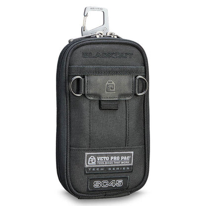 VETO PRO PAC SC45 BLACKOUT SMALL SEMI-RIGID MULTI-FUNCTIONAL POUCH VPP10974