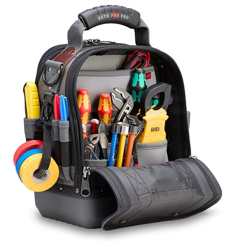 VETO PRO PAC TECH-MCT RB FULL-FEATURED COMPACT TOOL BAG (H:14" W:12" D:8.5") VPP10930