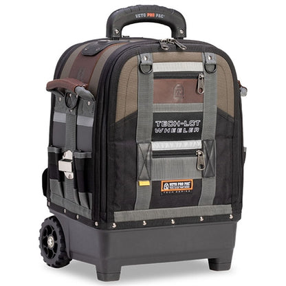 VETO PRO PAC TECH-LCT WHEELER TOOL BAG WITH WHEELS &        RETRACTABLE HANDLE (H:21" W:17" D:12.5") VPP10410