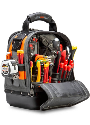 VETO PRO PAC TECH-MCT HI-VIZ ORANGE TOOL BAG (W:12" L:8.5" 14") VPP10242