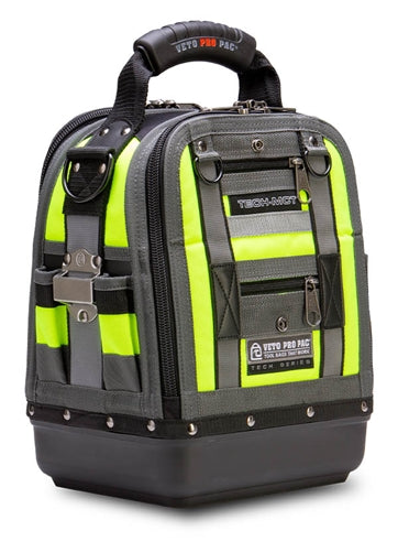 VETO PRO PAC TECH-MCT HI-VIZ YELLOW TOOL BAG (W:12" L:8.5" 14") VPP10243