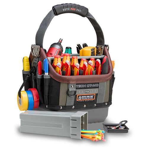 VETO PRO PAC TECH OT-MC RB COMPACT OPEN-TOP TOOL BAG        (H:12" W:13" D:10.5") VPP10929