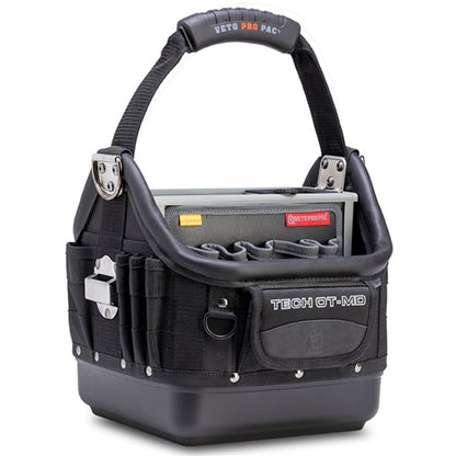 VETO PRO PAC TECH OT-MD BLACKOUT EXTRA WIDE OPEN-TOP TOOL   BAG (H:12" W:12.5" D:12") VPP10743