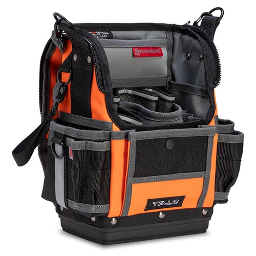 VETO PRO PAC TP-LC HI-VIZ ORANGE ONE-SIDED LARGE            TECHNICIAN TOOL POUCH (H:12.5" W:11" D:7") VPP10797