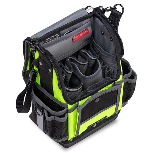 VETO PRO PAC TP-LC HI-VIZ YELLOW ONE-SIDED LARGE            TECHNICIAN TOOL POUCH (H:12.5" W:11" D:7") VPP10796