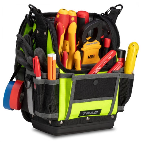 VETO PRO PAC TP-LC HI-VIZ YELLOW ONE-SIDED LARGE            TECHNICIAN TOOL POUCH (H:12.5" W:11" D:7") VPP10796
