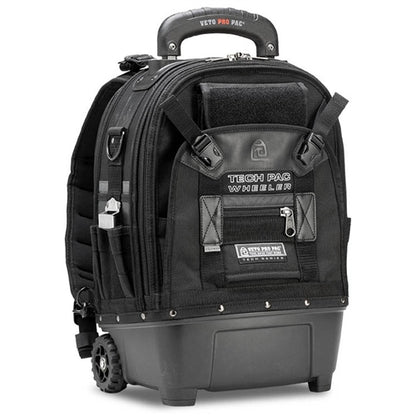 VETO PRO PAC TECH PAC WHEELER BLACKOUT, BACKPACK & TOOL BAG ON WHEELS, INCLUDES TOOL PANEL & METER PANEL VPP10874