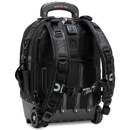 VETO PRO PAC TECH PAC WHEELER BLACKOUT, BACKPACK & TOOL BAG ON WHEELS, INCLUDES TOOL PANEL & METER PANEL VPP10874