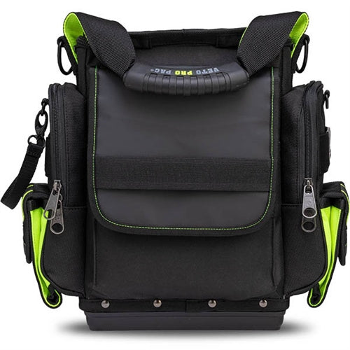 VETO PRO PAC TP-XXL SPECIAL OPS MID-SIZED TOOL POUCH, BLACK AND HI-VIZ YELLOW COLOR SCHEME (H:15" W:15" D:8") VPP10855