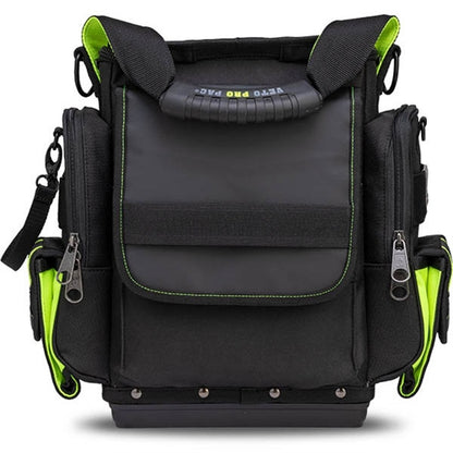 VETO PRO PAC TP-XXL SPECIAL OPS MID-SIZED TOOL POUCH, BLACK AND HI-VIZ YELLOW COLOR SCHEME (H:15" W:15" D:8") VPP10855