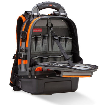 VETO PRO PAC TECH PAC MC HI-VIZ ORANGE COMPACT BACK PACK    (H:17" W:12" D:9") VPP10250