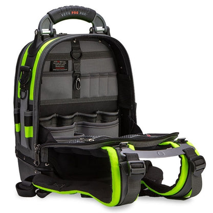 VETO PRO PAC TECH PAC MC HI-VIZ YELLOW COMPACT BACK PACK    (H:17" W:12" D:9") VPP10251