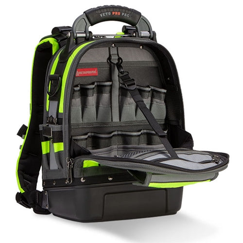 VETO PRO PAC TECH PAC MC HI-VIZ YELLOW COMPACT BACK PACK    (H:17" W:12" D:9") VPP10251