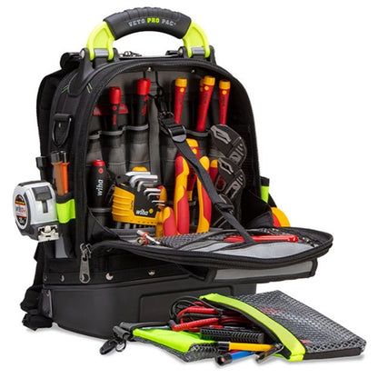 VETO PRO PAC TECH PAC MC SPECIAL OPS (NEW VERSION) COMPACT  BACKPACK, HI-VIZ YELLOW ACCENTS (H:17" W:12" D:9") VPP10860