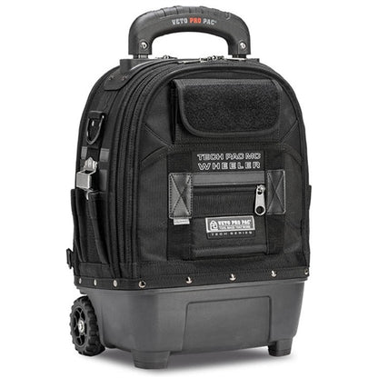 VETO PRO PAC TECH PAC MC WHEELER BLACKOUT MEDIUM-SIZED      ROLLING TOOL BACKPACK (H:18.5" W:14" D:10.5") VPP10873