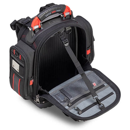 VETO PRO PAC TECH PAC MCP INFRARED COMPACT TOOL BACKPACK    WITH BLACK & RED COLOR SCHEME (H:17" W:16.5" D:9") VPP10852