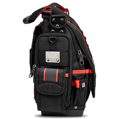 VETO PRO PAC TP-XXL INFRARED MID-SIZED TOOL POUCH, NEW BLACK AND RED COLOR SCHEME (H:15" W:15" D:8") VPP10850