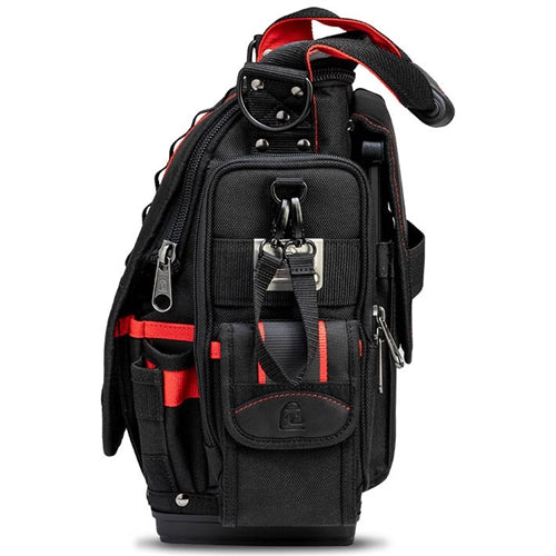 VETO PRO PAC TP-XXL INFRARED MID-SIZED TOOL POUCH, NEW BLACK AND RED COLOR SCHEME (H:15" W:15" D:8") VPP10850