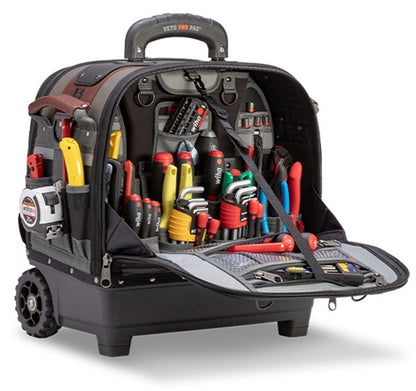 VETO PRO PAC TECH-XL WHEELER, COMES WITH TOOL & METER       POCKET PANELS (H:19" W:20" D:12.5") VPP10260