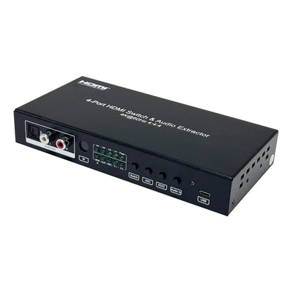 Phantom Cables VW-HDMI-202 4-Port HDMI Switch 4K x 2k@60Hz, HDMI 2.0, Yuv4:4:4, Arc Cec HDR, Ir Control