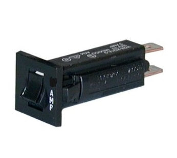 P&B TE W28-XQ1A-10 10 Amp Push-To-Reset Circuit Breaker, Maximum Voltage Rating: 32VDC / 250VAC