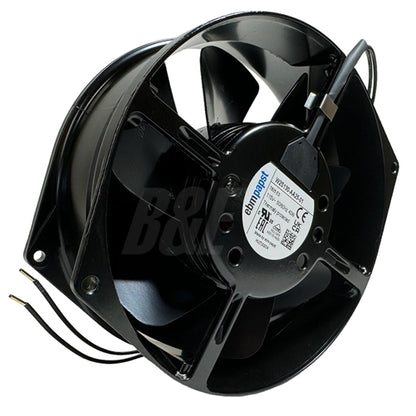 ebm-papst W2S130-AA25-01 115VAC Ball Bearing Fan 150mm x 55mm 225CFM 52dB 38W 0.47A 3250RPM