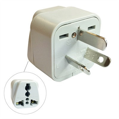 Circuit-Test WA-16 Travel Adapter 3 Conductor Plug to Australia / New Zealand, AC Voltage