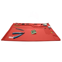 Weller WLACCWSM1-02 Soldering Work Station Mat, Large Size 21.6" x 13.8", Silicone
