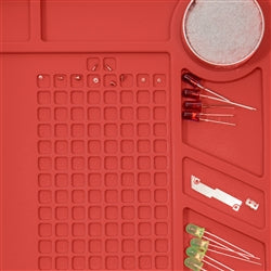 Weller WLACCWSM1-02 Soldering Work Station Mat, Large Size 21.6" x 13.8", Silicone