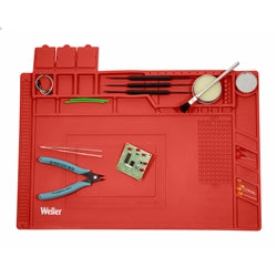 Weller WLACCWSM2-02 Soldering Work Station Mat, Medium Size, Silicone