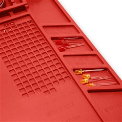 Weller WLACCWSM2-02 Soldering Work Station Mat, Medium Size, Silicone