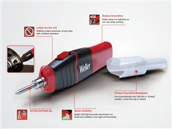 Weller WLIBAK8 Battery Powered Soldering Iron 8-WATT