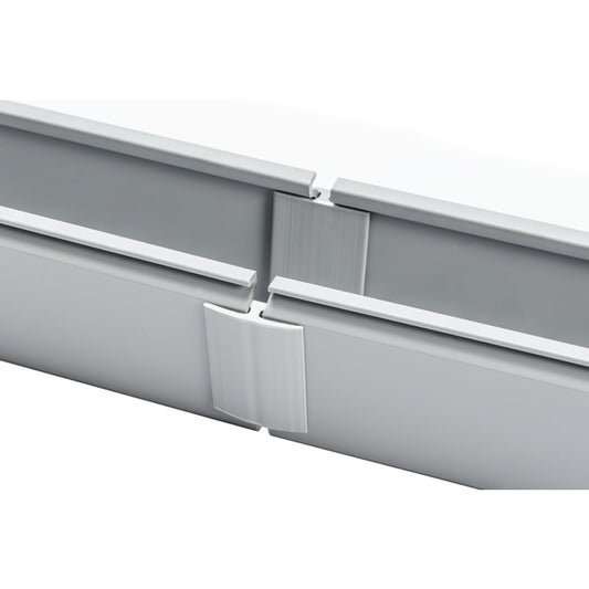 Hellermann Tyton 181-00003 Wiring Duct Straight Connector, Gray, PVC, 120ft/carton