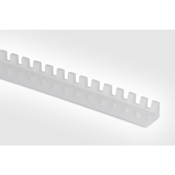 Hellermann Tyton FHB Grommet, Panel Thickness 0.051''-0.083'', PA6, Natural, 82ft/pkg