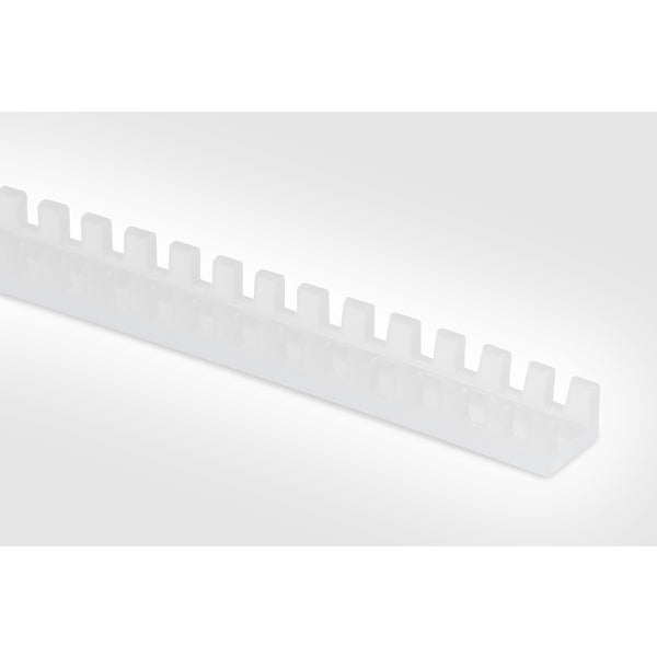 Hellermann Tyton FPC Grommet, Panel Thickness 0.083''-0.130'', PE, Natural, 82ft/pkg