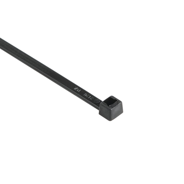 Hellermann Tyton 111-05496 MilSpec Cable Tie, 15" Long, MS3367, 50lb Tensile Strength, PA66UV, Black, 1000/bg