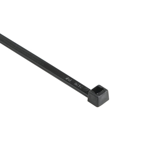 Hellermann Tyton 111-01564 Solar Cable Tie, 8" Long, 45lb Tensile Strength, PA12, Black, 1000/pkg