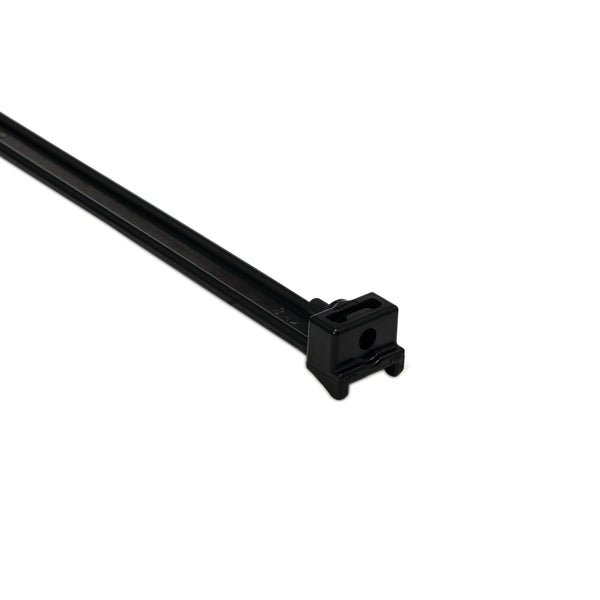 Hellermann Tyton 121-82160 Kabelrap Tie, 8.3" Long, 176lb Tensile Strength, PA66UV, Black, 50/pkg