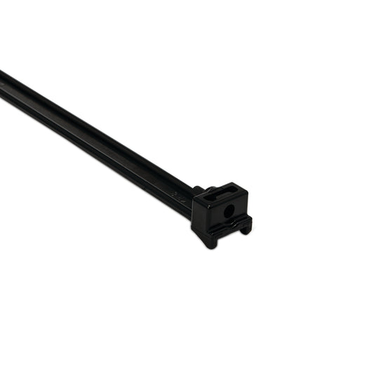 Hellermann Tyton 121-82160 Kabelrap Tie, 8.3" Long, 176lb Tensile Strength, PA66UV, Black, 50/pkg