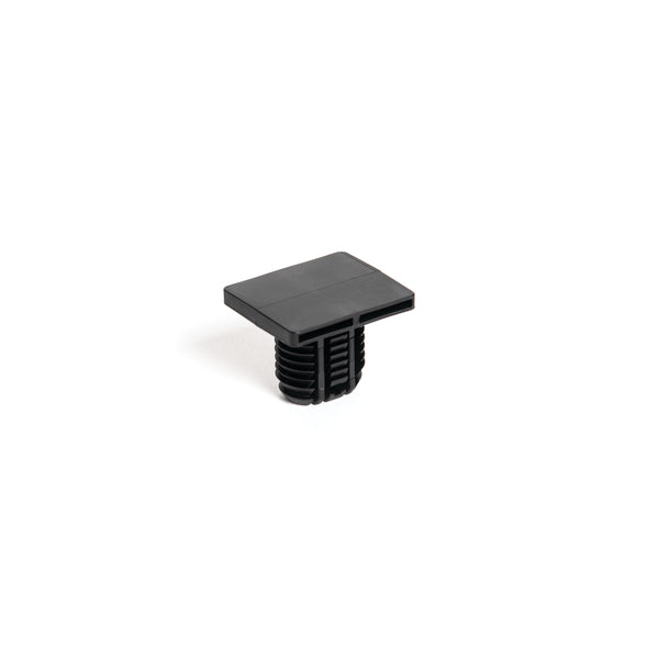 Hellermann Tyton 133-03691 Push Pin with Oval Fir Tree, 12x17 mm oval hole diameter, PA66HIRHSUV, Black, 2000/ctn