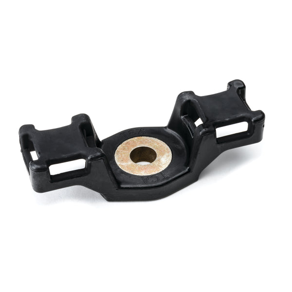 Hellermann Tyton 151-02104 High Torque Double Mount, 4-Way, Mounting Hole .375", Max Torque 114.0 lb - ft, PA66HIRHSUV, Black, 100/pkg