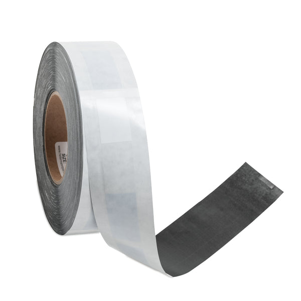 Hellermann Tyton 596-96260 Paint Mask Label, 1.0" X 1.0" X 7.438", 1 Across, Vinyl, White, 500/RL