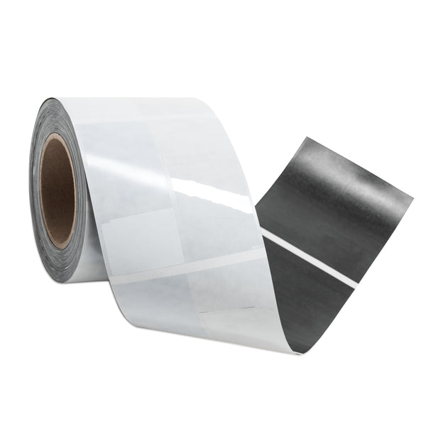 Hellermann Tyton 596-96263 Paint Mask Label, 1.0" x 1.5" x 4.375", 1 Across, Polyester, White, 500/roll