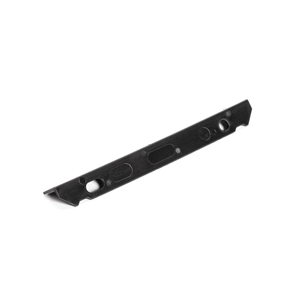 Hellermann Tyton 151-02655 Mini Channel, 5.9" Long, 180° Angle, Straight, PPT20, Black, 500/pkg